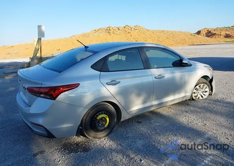 2021 Hyundai Accent Se/Sel из США, поврежденный, VIN 3KPC24A60ME135509